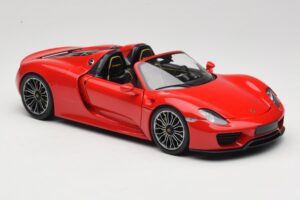 Porsche 918 Spyder Red Minichamps 1:18 110062435 Diecast - image 6 of 8