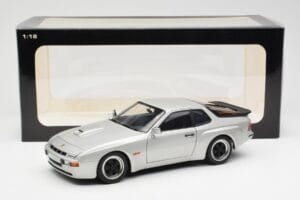 Porsche 924 Carrera GT Diamond Silver AUTOart 1:18 78002 Diecast - image 8 of 8