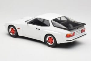 Porsche 924 Carrera GT White & Red Wheels MCG 1:18 MCG18303 Diecast - image 5 of 6