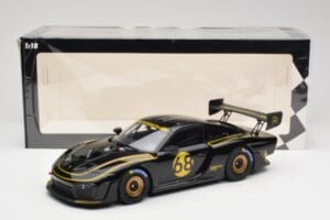 Porsche 935/19 Black with Gold Stripes Minichamps 1:18 155067568 Diecast - image 6 of 6