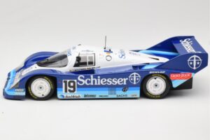 Porsche 956K Group C #19 Brun Motorsport Schiesser S. Bellof / T. Boutsen 1000km Hockenheim 1985 Minichamps 1:18 155856619 Di - image 3 of 6