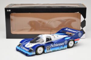 Porsche 956K Group C #19 Brun Motorsport Schiesser S. Bellof / T. Boutsen 1000km Hockenheim 1985 Minichamps 1:18 155856619 Di - image 6 of 6
