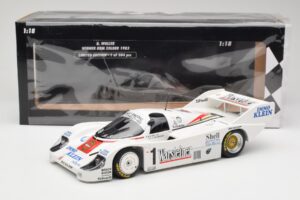 Porsche 956K #1 B. Wollek Joest Racing Zolder 1983 Winner Minichamps 1:18 153836601 Diecast - image 6 of 6