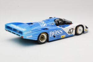 Porsche 956L #47 Hugo Boss V. Merl / H. Grohs / A. Plankenhorn 24 Hours of Le Mans 1984 Minichamps 1:18 183846947 Diecast - image 3 of 8