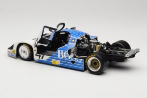 Porsche 956L #47 Hugo Boss V. Merl / H. Grohs / A. Plankenhorn 24 Hours of Le Mans 1984 Minichamps 1:18 183846947 Diecast - image 5 of 8