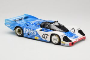Porsche 956L #47 Hugo Boss V. Merl / H. Grohs / A. Plankenhorn 24 Hours of Le Mans 1984 Minichamps 1:18 183846947 Diecast - image 6 of 8