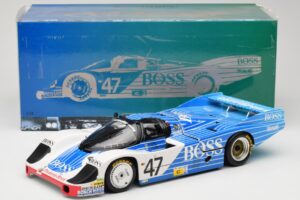 Porsche 956L #47 Hugo Boss V. Merl / H. Grohs / A. Plankenhorn 24 Hours of Le Mans 1984 Minichamps 1:18 183846947 Diecast - image 8 of 8