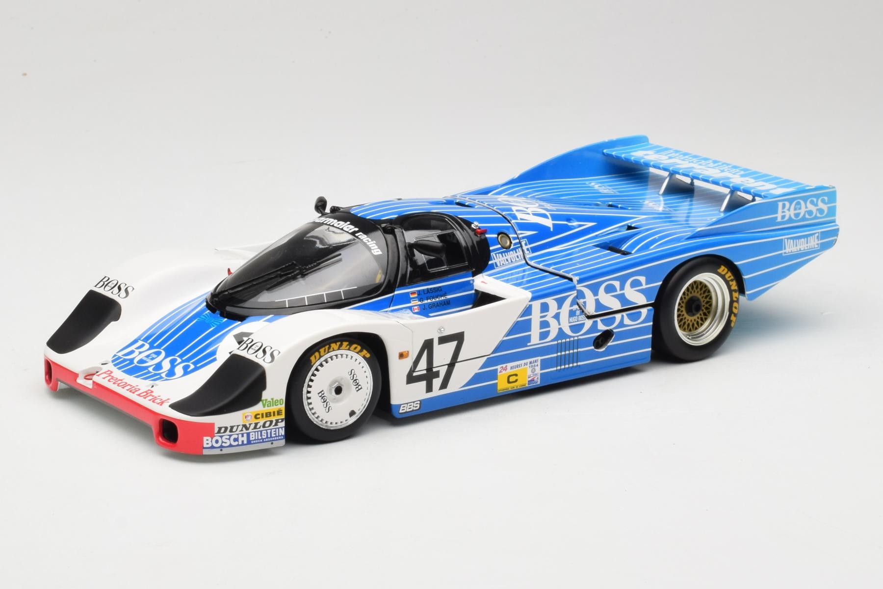 Porsche 956L #47 Hugo Boss Le Mans 1984 Minichamps 1:18