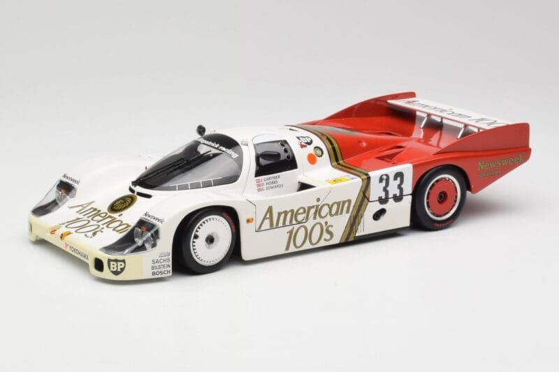 Porsche 956L #33 D. Hobbs / G. Gartner / J. Edwards 24 Hours of Le Mans 1985 Minichamps 1:18 183856933 Diecast