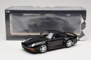 Porsche 959 Black Minichamps 1:18 155066207 Diecast - image 6 of 6