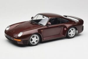 Porsche 959 Dark Red Metallic Minichamps 1:18 155066204 Diecast
