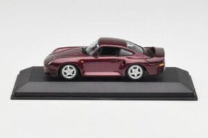 Porsche 959 Dark Red Metallic Minichamps 1:43 400062525 Diecast