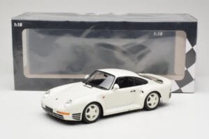Porsche 959 Grand Prix White Minichamps 1:18 155066202 Diecast - image 6 of 6