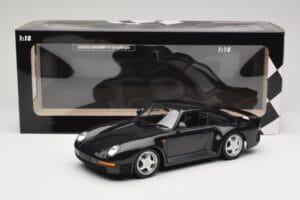 Porsche 959 Grey Metallic Minichamps 1:18 155066205 Diecast - image 6 of 6