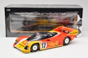 Porsche 962C #17 H-J. Stuck / D. Bell 3rd Place 200 Miles of Nürnberg Supercup 1987 Minichamps 1:18 155876517 Diecast - image 6 of 6