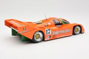 Porsche 962C #17 Jägermeister T. Boutsen / F. Jelinski 1000km Spa 1986 Minichamps 1:18 155866517 Diecast - image 2 of 6