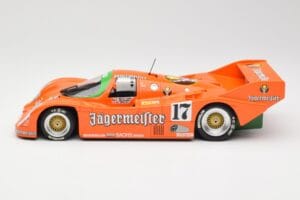 Porsche 962C #17 Jägermeister T. Boutsen / F. Jelinski 1000km Spa 1986 Minichamps 1:18 155866517 Diecast - image 3 of 6