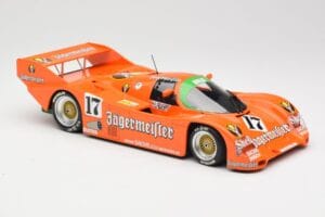 Porsche 962C #17 Jägermeister T. Boutsen / F. Jelinski 1000km Spa 1986 Minichamps 1:18 155866517 Diecast - image 4 of 6