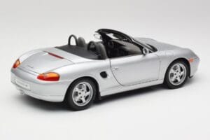 Porsche Boxster 986 Cabriolet Arctic Silver Metallic UT Models 1:18 27852 Diecast - image 3 of 8