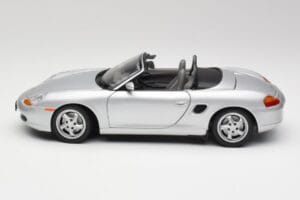 Porsche Boxster 986 Cabriolet Arctic Silver Metallic UT Models 1:18 27852 Diecast - image 4 of 8