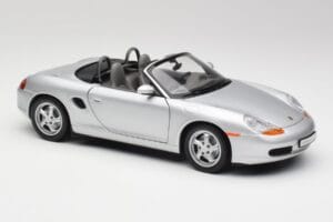 Porsche Boxster 986 Cabriolet Arctic Silver Metallic UT Models 1:18 27852 Diecast - image 6 of 8