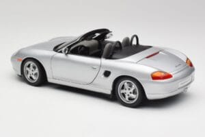 Porsche Boxster 986 Cabriolet Arctic Silver Metallic UT Models 1:18 27852 Diecast - image 7 of 8