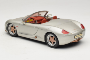 Porsche Boxster 986 Concept Silver Maisto 1:18 50231 Diecast - image 7 of 8