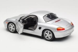 Porsche Boxster 986 Hard Top Silver UT Models 1:18 27854 Diecast - image 5 of 8