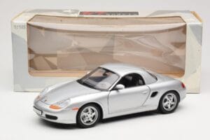 Porsche Boxster 986 Hard Top Silver UT Models 1:18 27854 Diecast - image 8 of 8
