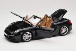 Porsche Boxster S 981 Basalt Black Minichamps 1:18 WAP0210160C Diecast - image 2 of 8