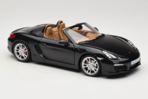 Porsche Boxster S 981 Basalt Black Minichamps 1:18 WAP0210160C Diecast - image 6 of 8