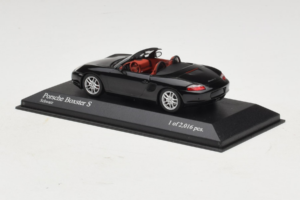 Porsche Boxster 986 S Black Minichamps 1:43 400062070 Diecast - image 3 of 4