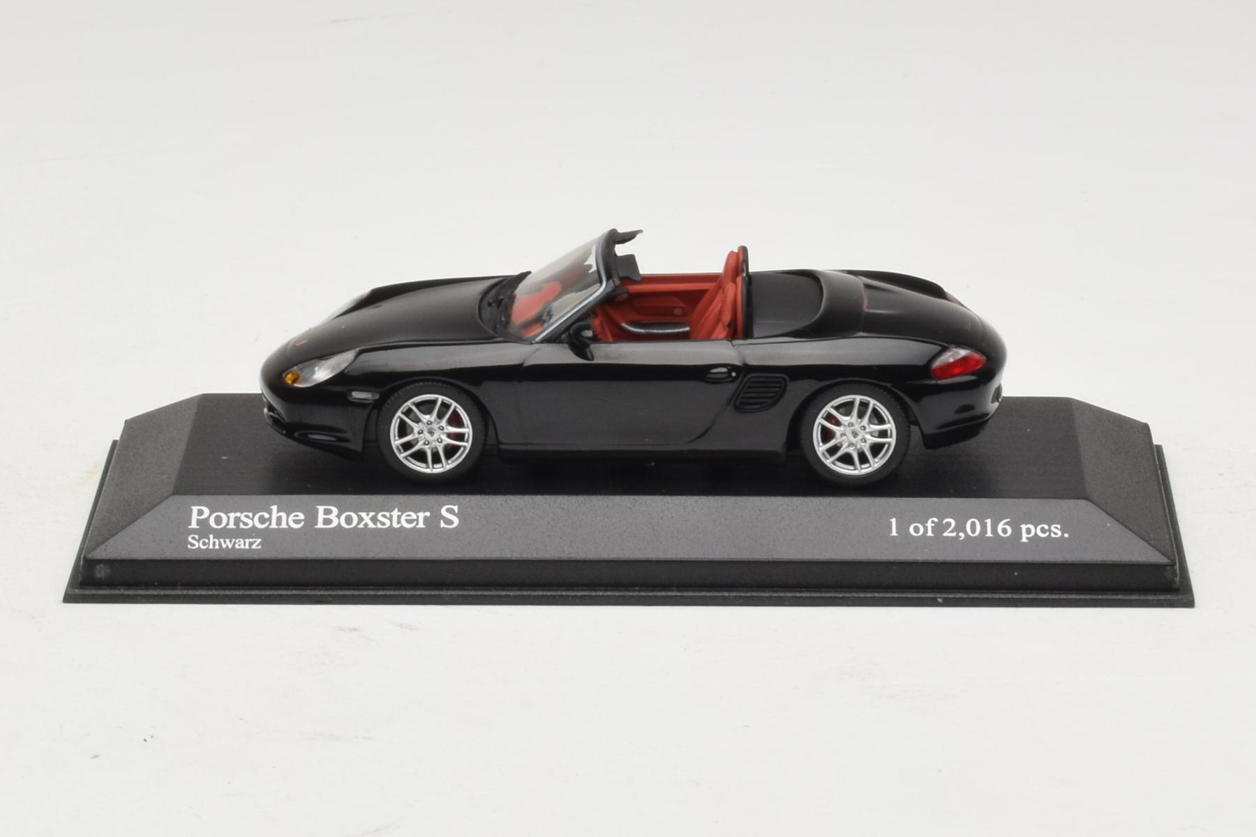 Minichamps Porsche Boxster 986 S 1:43 Black Diecast