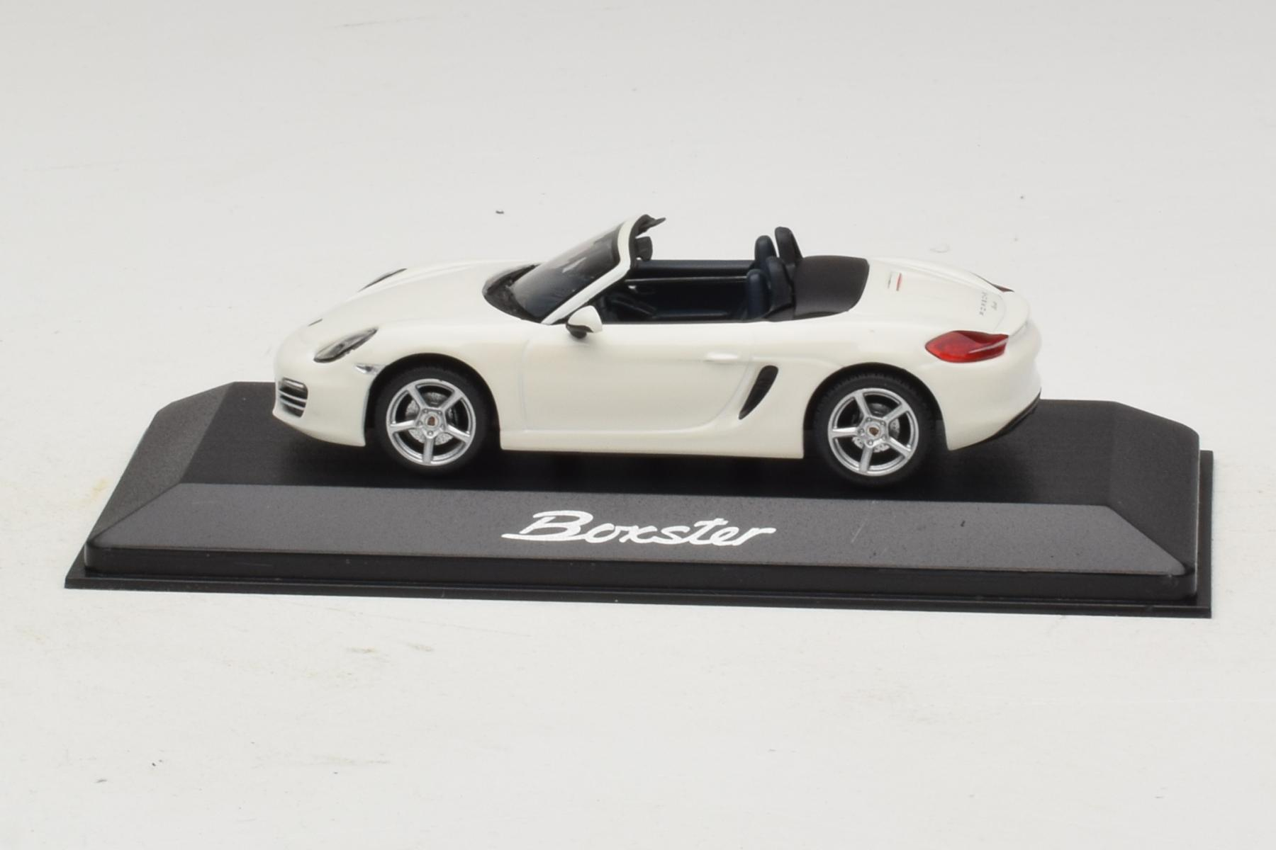 Minichamps Porsche Boxster 981 1:43 White Diecast