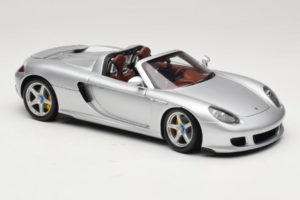Porsche Carrera GT Silver Metallic Minichamps 1:18 WAP02103014 Diecast - image 6 of 8