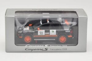 Porsche Cayenne 955 S Transsyberia #10 Black Orange 2008 Minichamps 1:43 WAP02001819 Diecast - image 4 of 4