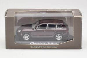Porsche Cayenne 955 Turbo Dark Red Minichamps 1:43 WAPC2000113 Diecast - image 4 of 4