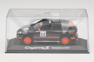 Porsche Cayenne S #12 Transsyberia 2007 Black Orange Minichamps 1:43 WAP02000918 Diecast - image 4 of 5