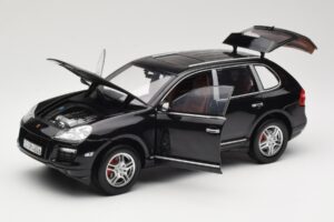 Porsche Cayenne Turbo 957 Black Norev 1:18 WAP02112317 Diecast - image 2 of 8