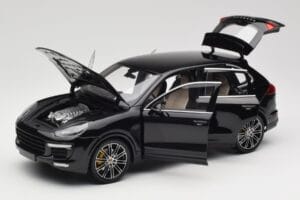 Porsche Cayenne Turbo S 958 Black Metallic Minichamps 1:18 110064000 Diecast - image 2 of 8