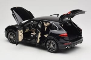 Porsche Cayenne Turbo S 958 Black Metallic Minichamps 1:18 110064000 Diecast - image 5 of 8