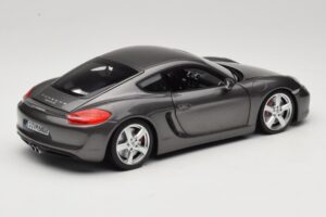 Porsche Cayman 981 S Grey Minichamps 1:18 WAP0210070D Diecast - image 3 of 8