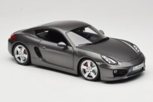 Porsche Cayman 981 S Grey Minichamps 1:18 WAP0210070D Diecast - image 6 of 8