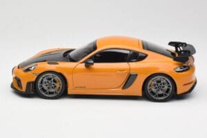 Porsche Cayman GT4 RS 982 Weissach Package Bahama Yellow Norev 1:18 187252 Diecast - image 4 of 8