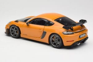 Porsche Cayman GT4 RS 982 Weissach Package Bahama Yellow Norev 1:18 187252 Diecast - image 7 of 8
