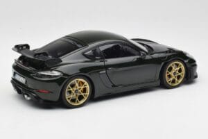 Porsche Cayman GT4 RS 982 Weissach Package Brewster Green Norev 1:18 187250 Diecast - image 3 of 8