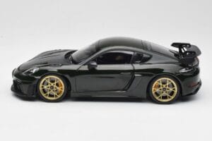 Porsche Cayman GT4 RS 982 Weissach Package Brewster Green Norev 1:18 187250 Diecast - image 4 of 8