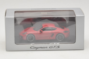 Porsche Cayman 981 GTS Red Minichamps 1:43 WAP0200150E Diecast - image 5 of 5