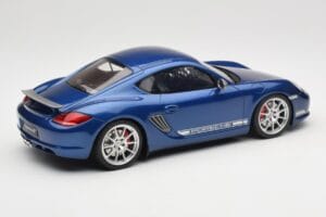 Porsche Cayman R 987.2 Aqua Blue Metallic GT Spirit 1:18 GT901 Resin - image 2 of 6
