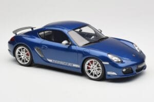 Porsche Cayman R 987.2 Aqua Blue Metallic GT Spirit 1:18 GT901 Resin - image 4 of 6